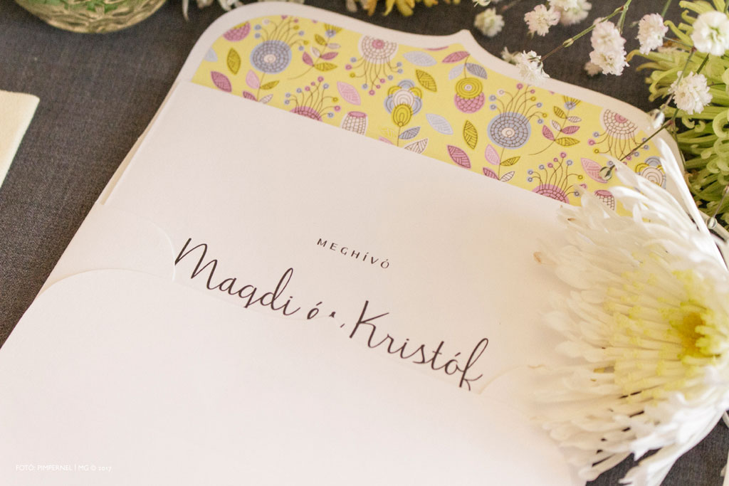 Casual Elegance XAE Collection – bélelt borítékos esküvői meghívó