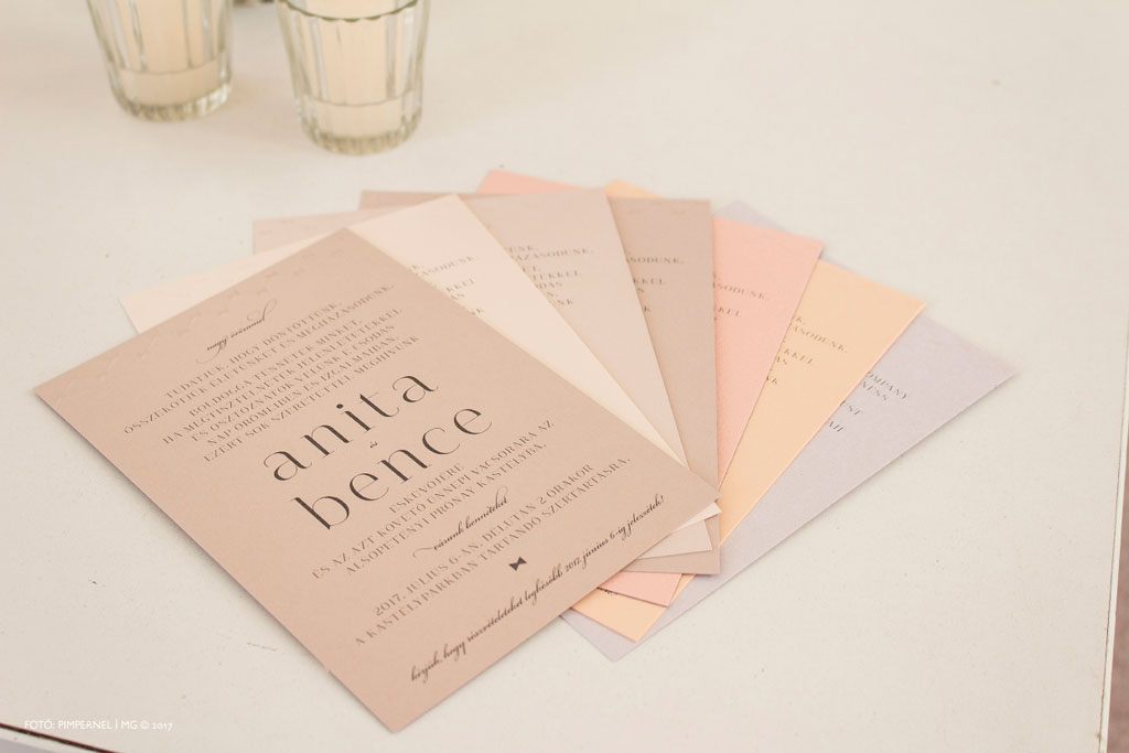 Lady Blush Collection- foilpress esküvői meghívó