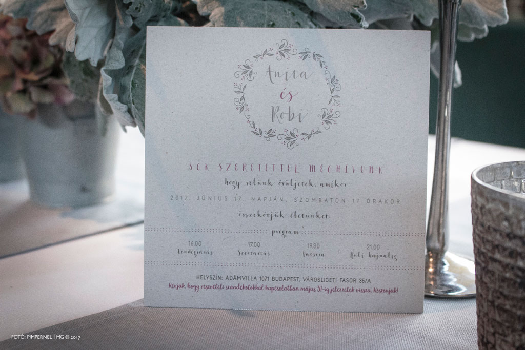 Organic Feel Collection – esküvői meghívó