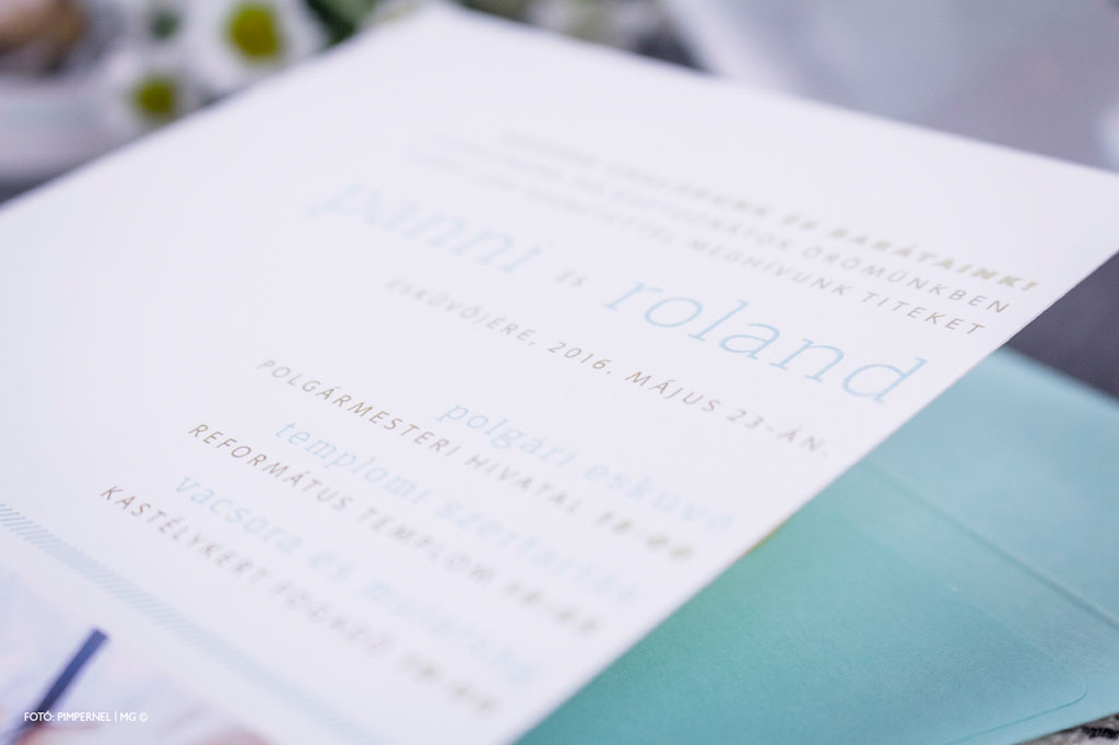 Photo & Typo Mini Collection 007 – fotós esküvői meghívó