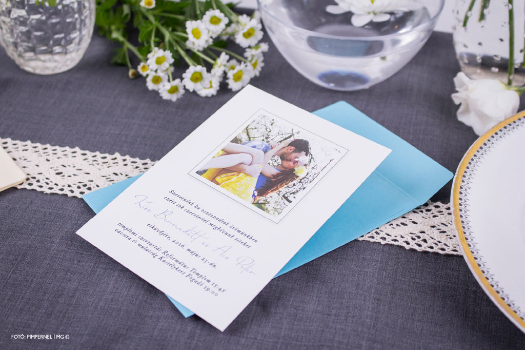Photo & Typo Mini Collection 010 – fotós esküvői meghívó