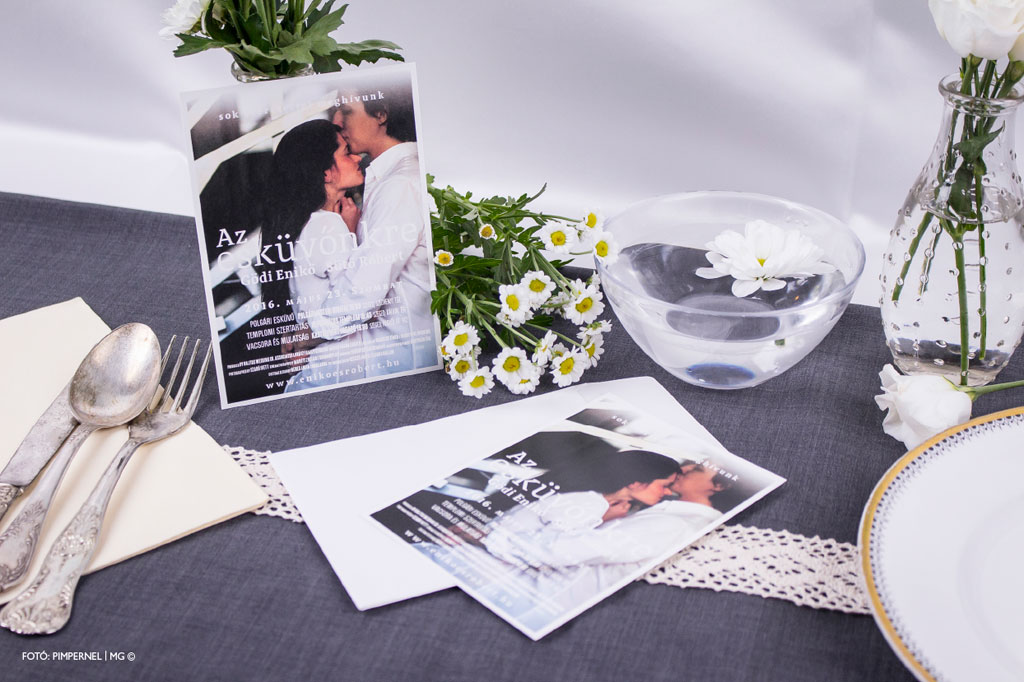 Photo & Typo Mini Collection 011 – fotós esküvői meghívó