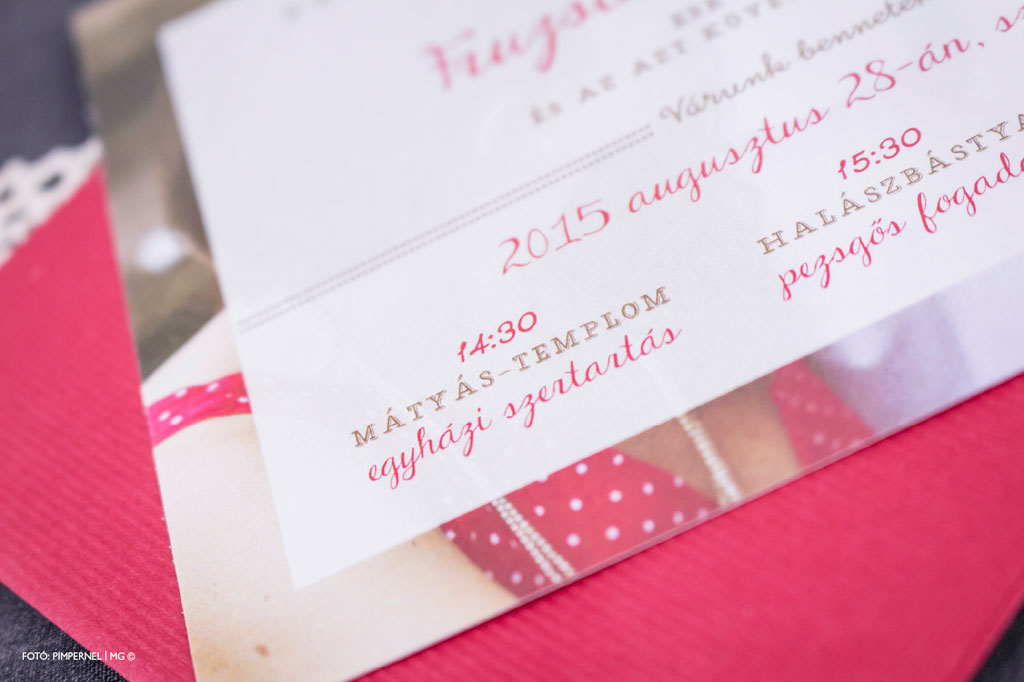 Photo & Typo Mini Collection 012- fotós esküvői meghívó