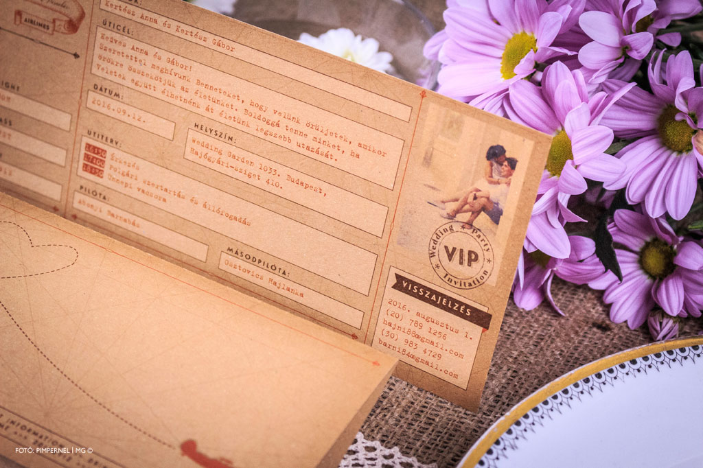 Wedding Airlines Collection – Kraft Edition