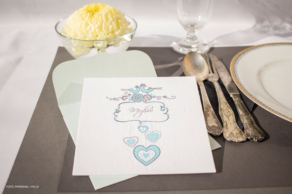 Humingbird Collection – Letterpress esküvői meghívó