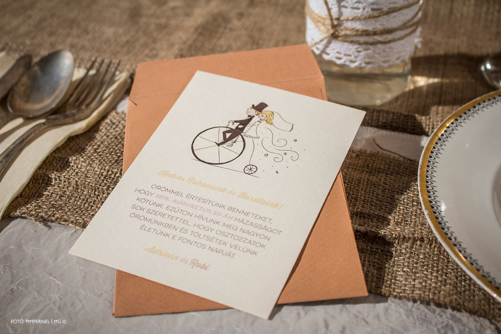 Sweet Ride Collection – esküvői meghívó