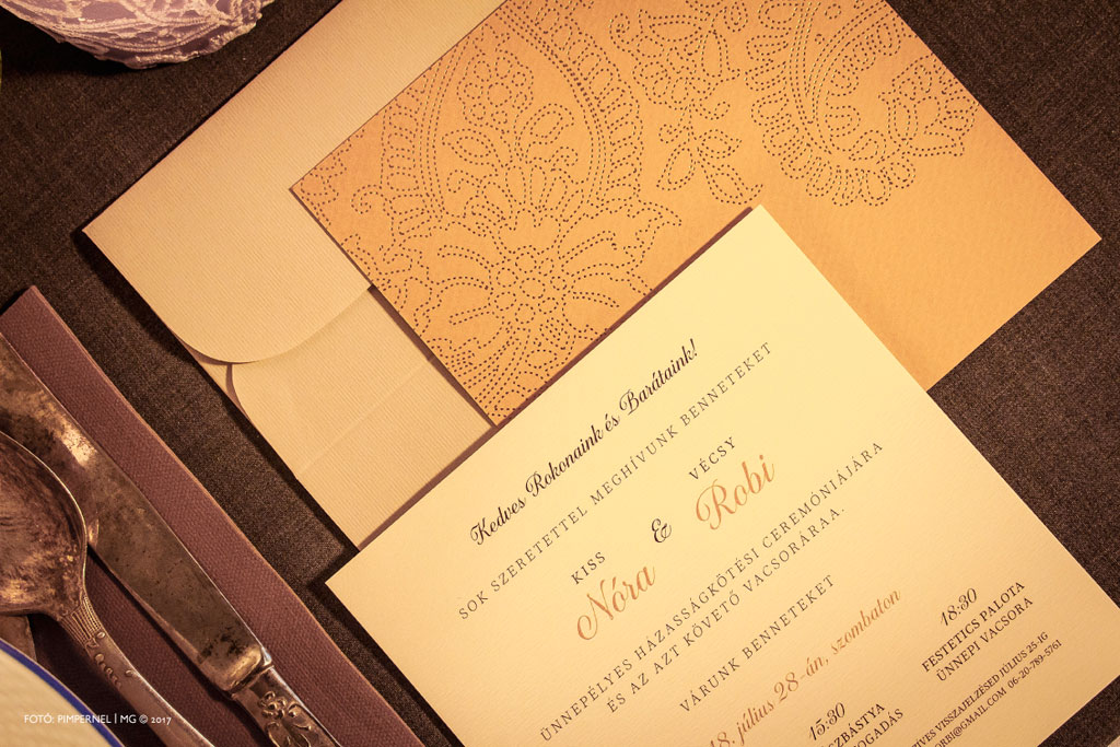 Sugarmice – Colorful Edition Collection – aranyozott esküvői meghívó