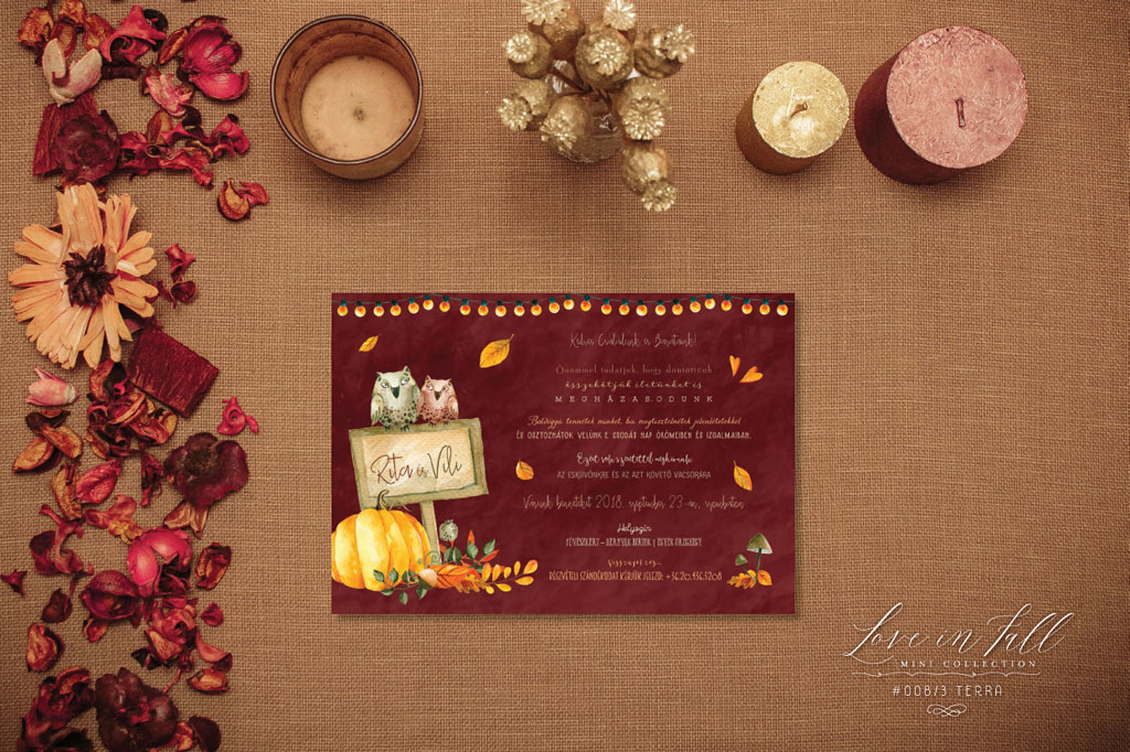 Love In Fall Mini Collection #008